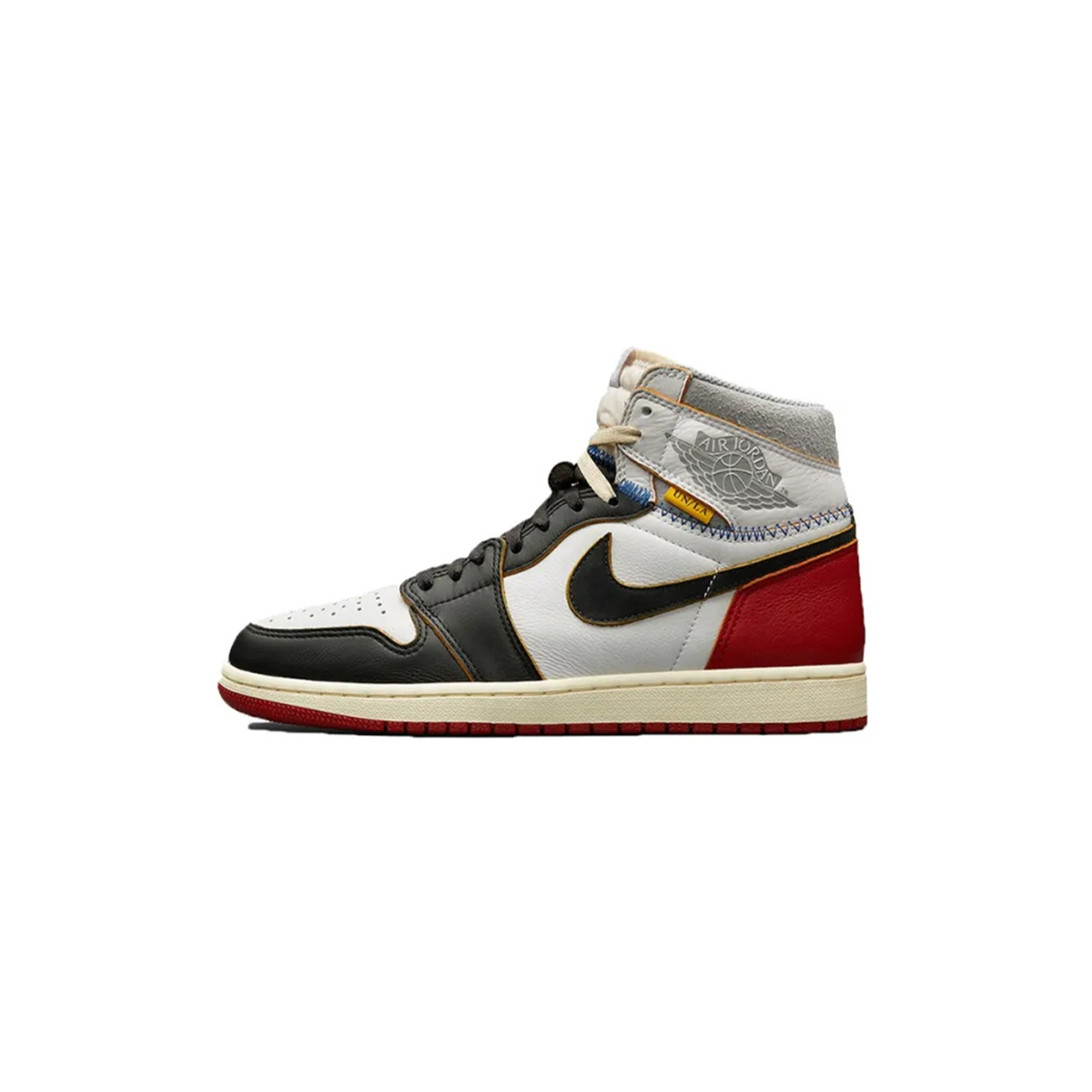 NIKE JORDAN 1 RETRO HIGH UNION LOS ANGELES BLACK TOE BV1300-106